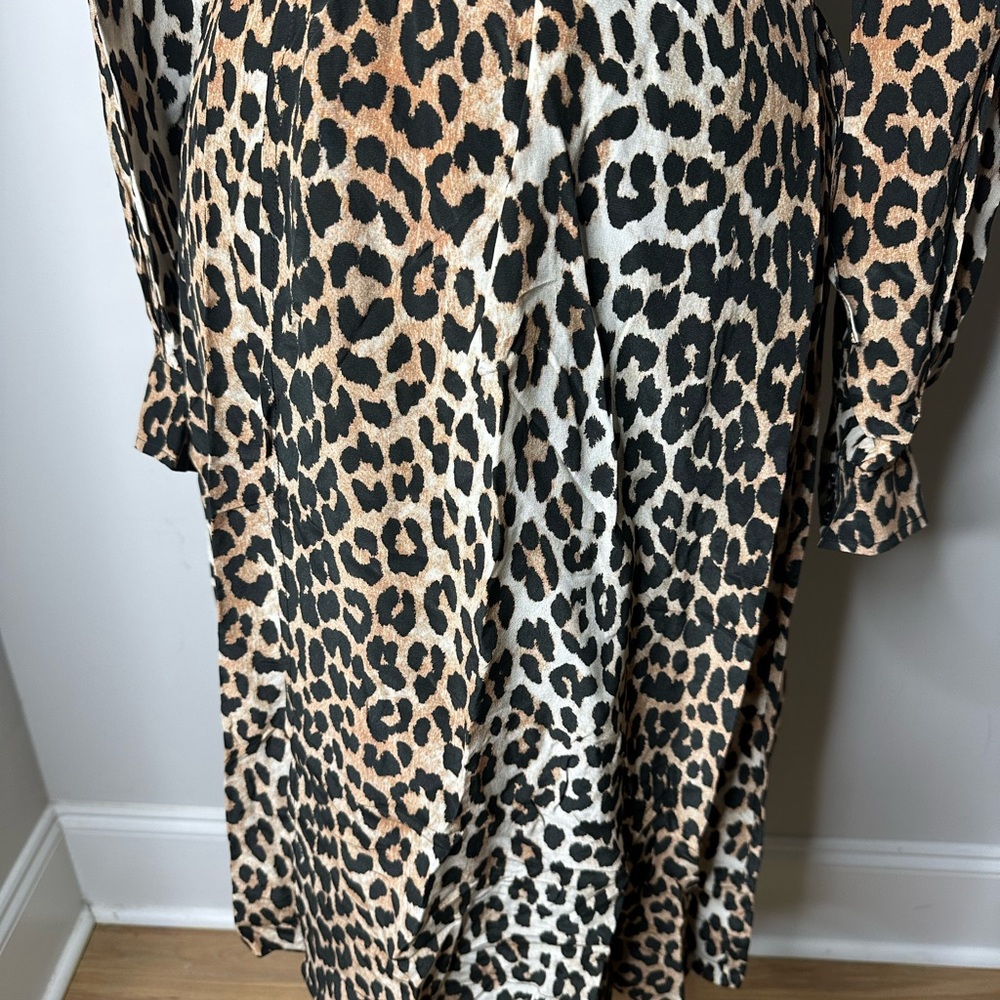 Ganni Animal Print Dress - Picture 3 of 4